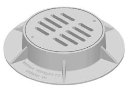 Neenah R-3493-C Airport Castings: Manhole Frames and Grates